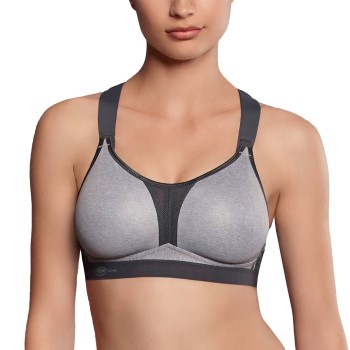 Anita BH Active Racerback Sports Bra Gråmelerad A 70 Dam Anita BH Active Racerback Sports Bra Gråmelerad A 70 Dam