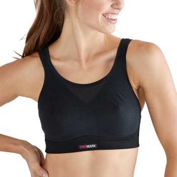 Swemark Magic High Support Sport Bra BH Svart B 75 Dam Swemark Magic High Support Sport Bra BH Svart B 75 Dam