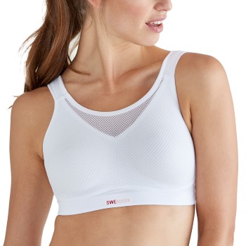 Swemark Magic High Support Sport Bra BH Vit C 95 Dam Swemark Magic High Support Sport Bra BH Vit C 95 Dam