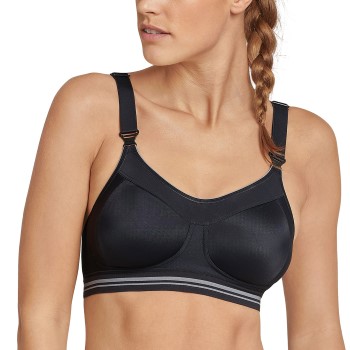 Schiesser Active Sport High Support Bra Svart B 70 Dam Schiesser Active Sport High Support Bra Svart B 70 Dam