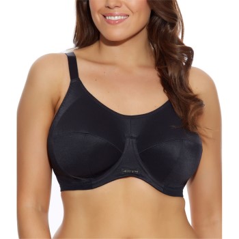 Elomi BH Energise Sports Bra Svart nylon D 100 Dam Elomi BH Energise Sports Bra Svart nylon D 100 Dam