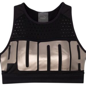 Puma Bra M, Puma Black-Metallicashpuma, Xs, Puma