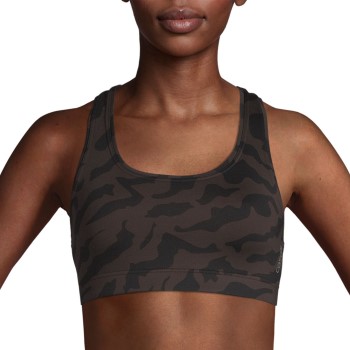 Casall BH Iconic Sports Bra Brun mönstrad A/B Medium Dam Casall BH Iconic Sports Bra Brun mönstrad A/B Medium Dam