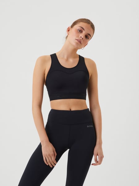 Björn Borg Borg Running High Support Bra Svart, S Björn Borg Borg Running High Support Bra Svart, S