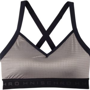 Mesh Sports Bra, Dark Greige, Xs, Löparkläder