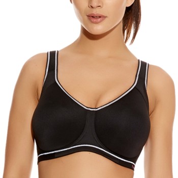 Freya BH Sonic Underwired Moulded Sports Bra Svart E 65 Dam Freya BH Sonic Underwired Moulded Sports Bra Svart E 65 Dam