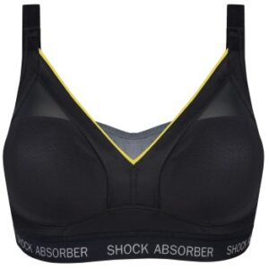 Shock Absorber BH Active Shaped Support Bra Svart/Gul F 70 Dam