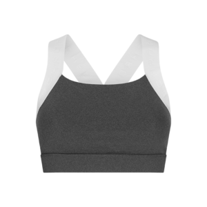 Kay Melange Sportsbra, Dark Grey Melange